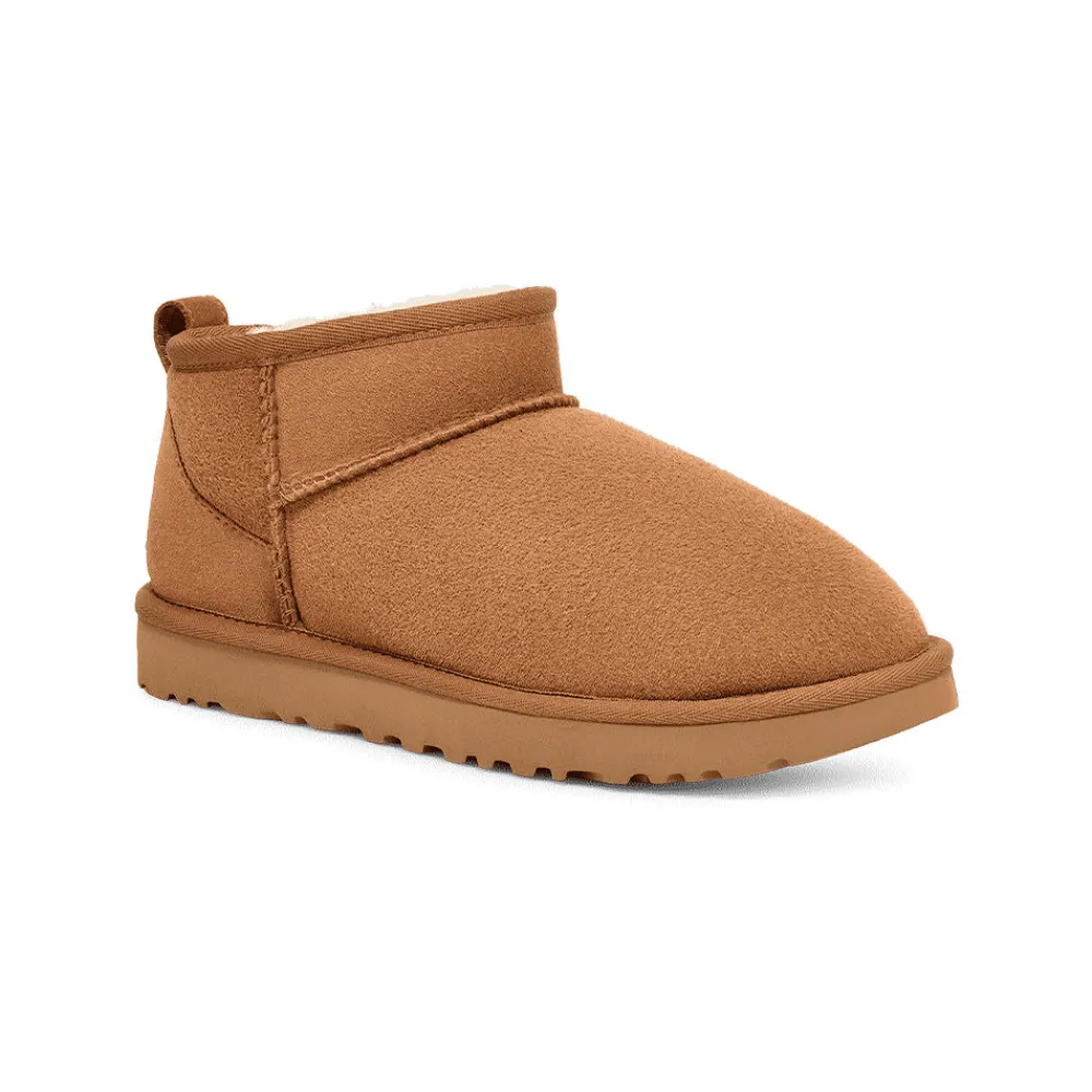 Women UGG - Bottes Classic Ultra Mini - Chestnut
