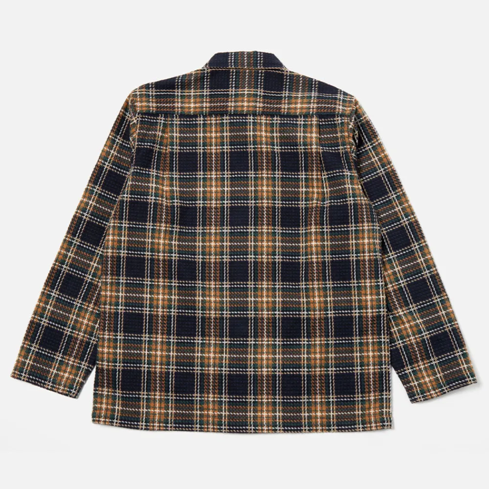 Universal Works - Veste Easy - Marine & Vert