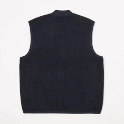 Universal Works - Veste Zip Waistcoat - Marine