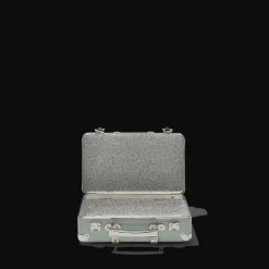 256 KAZETO Valise rigide en carton bouilli - Céladon