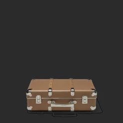 256 KAZETO Valise rigide en carton bouilli - Marron