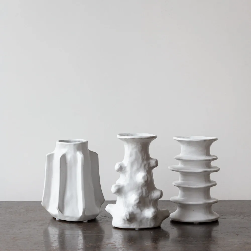 259 SERAX Vase Billy 01 - Blanc