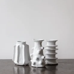 259 SERAX Vase Billy 01 - Blanc