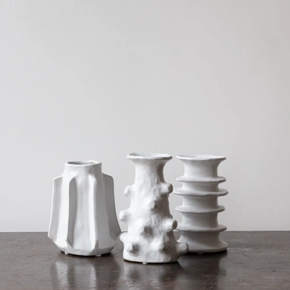 259 SERAX Vase Billy 01 - Blanc