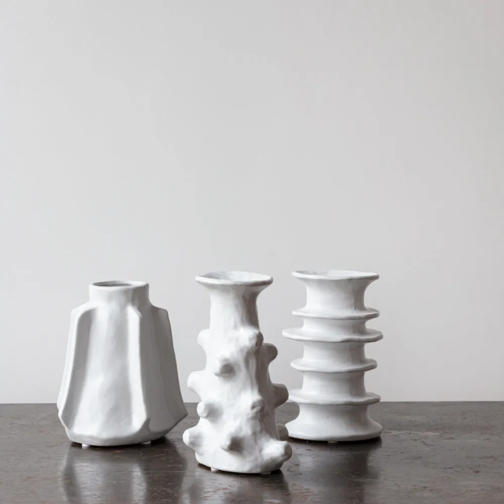 259 SERAX Vase Billy 04 - Blanc