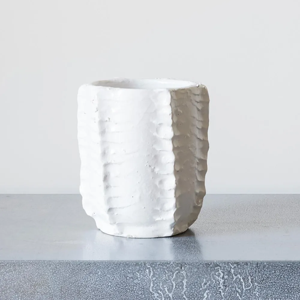 685 FLOATING HOUSE Vase Cactus - Blanc