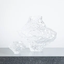 1494 HEIN STUDIO Vase Canyon - Transparent