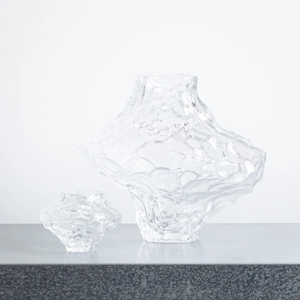 1494 HEIN STUDIO Vase Canyon - Transparent