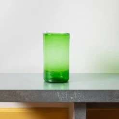 173 SEBASTIEN LA SOUFFLERIE Vase droit - Olive