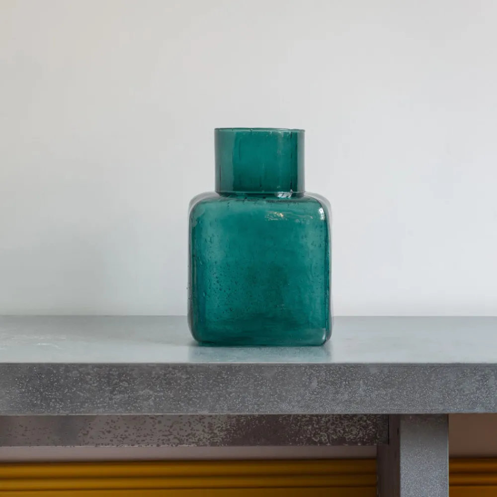 1927 DINNERWARE & CO Vase en verre recyclé Elia - Forêt