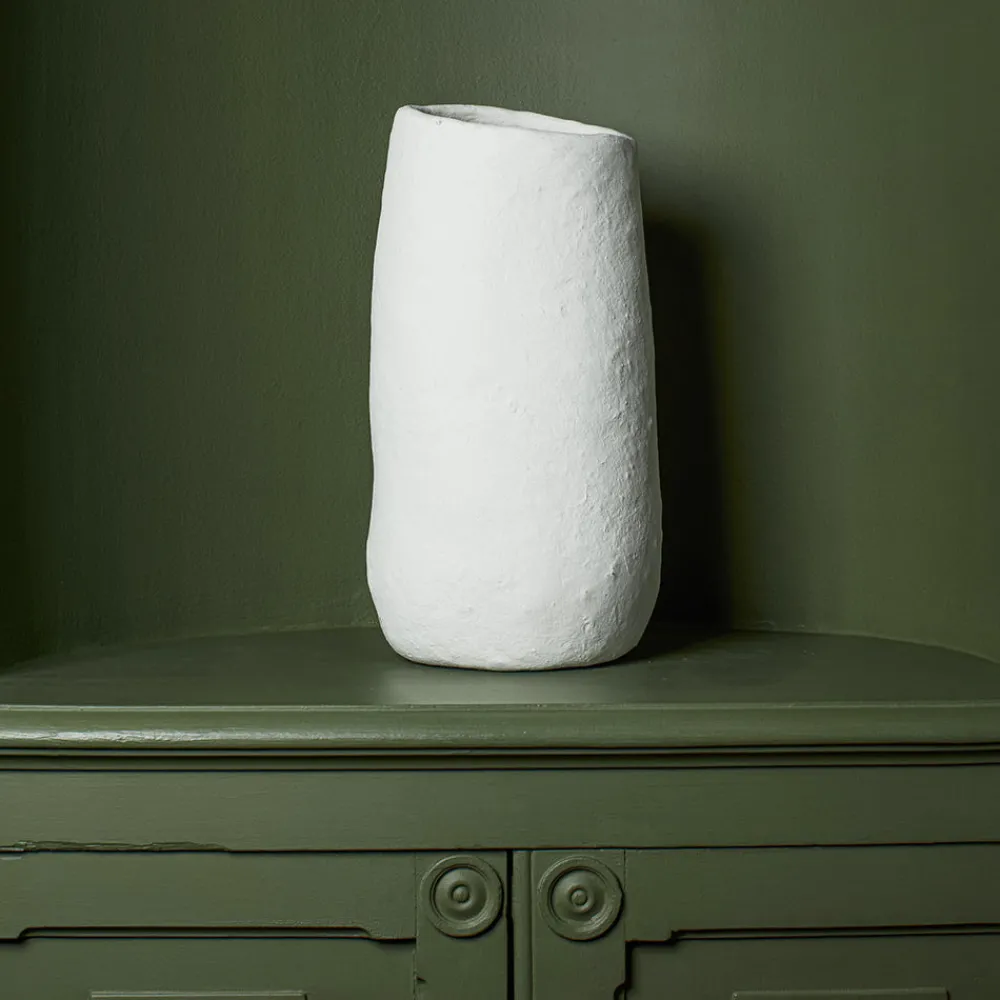 259 SERAX Vase Marie en papier maché - Beige