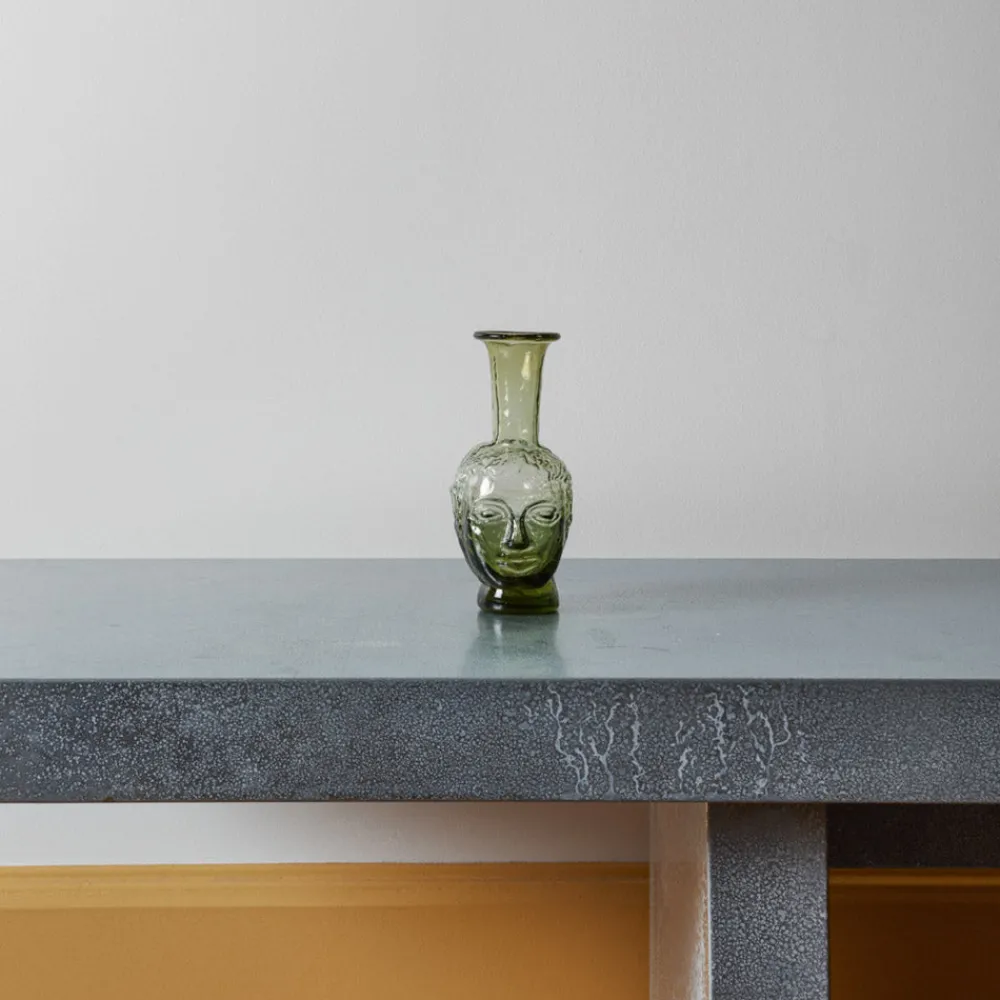 173 SEBASTIEN LA SOUFFLERIE Vase portrait - Olive