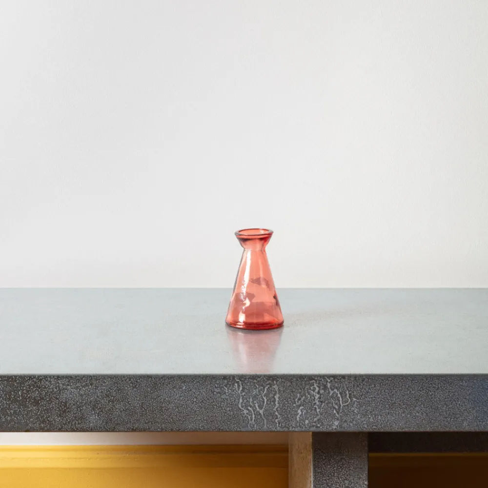 1952 VIDRIOS SAN MIGUEL Vase Santander - Rose