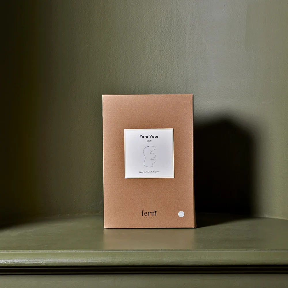 1027 MODERN LIVING Vase Yara - Gris Clair