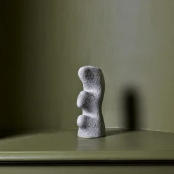 1027 MODERN LIVING Vase Yara - Gris Clair