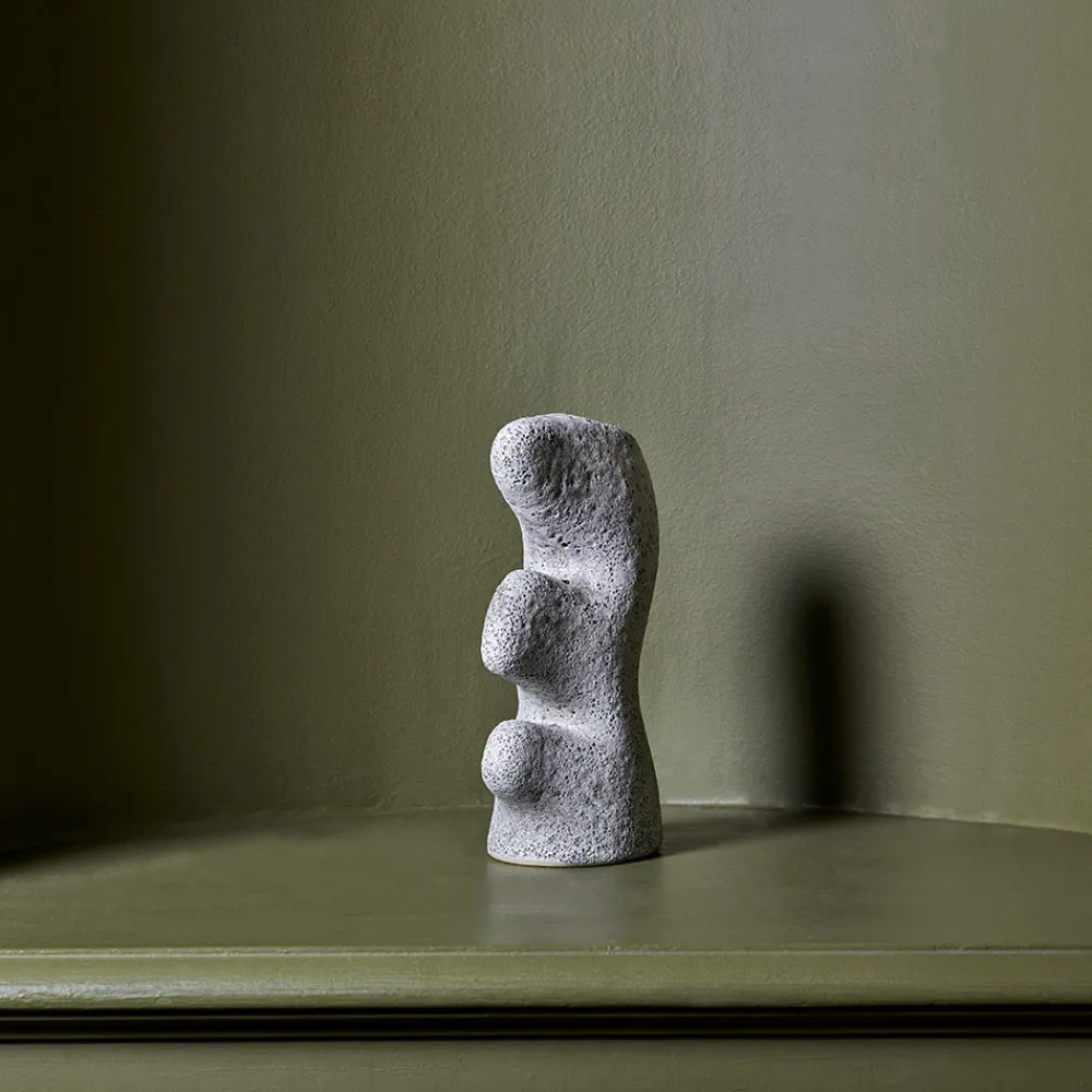 1027 MODERN LIVING Vase Yara - Gris Clair