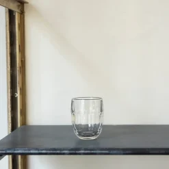 115 LA ROCHERE Verre à eau en verre pressé - Coteau