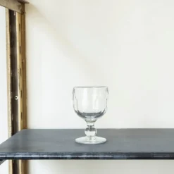 115 LA ROCHERE Verre à pied en verre pressé - Coteau