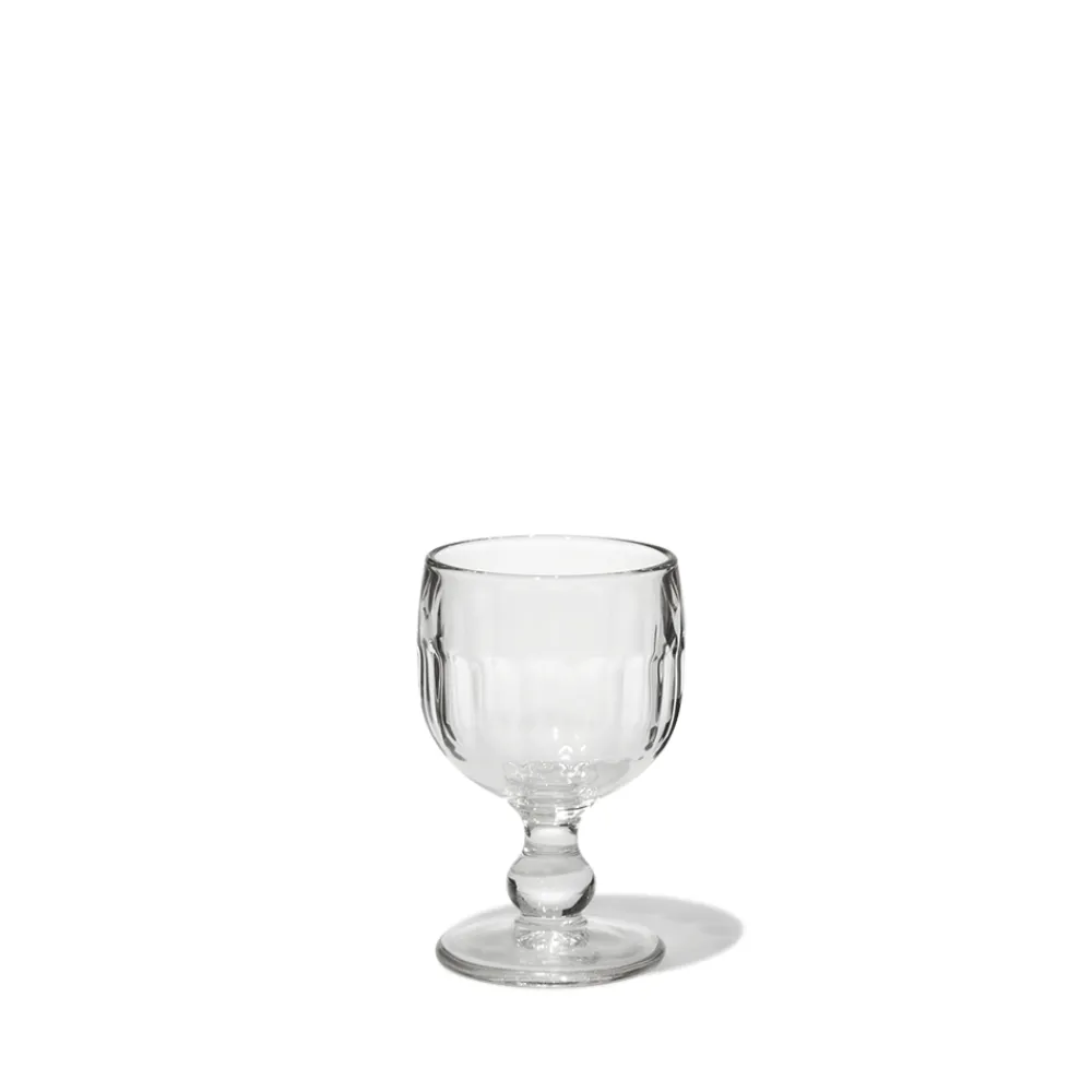 115 LA ROCHERE Verre à pied en verre pressé - Coteau