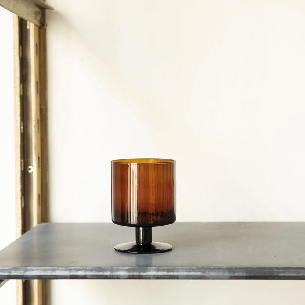 1020 MANSES DESIGN Verre à vin Ambre
