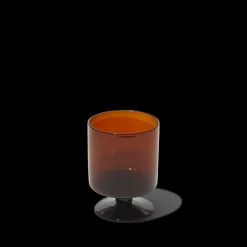 1020 MANSES DESIGN Verre à vin Ambre