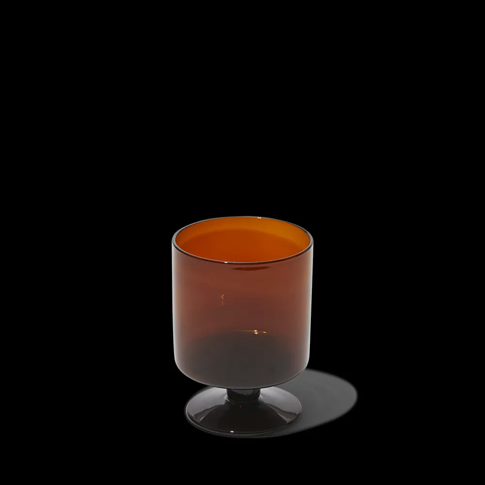 1020 MANSES DESIGN Verre à vin Ambre