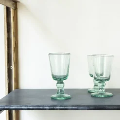 1108 SALAHEDDIN Verre à vin en verre soufflé - Salaheddin