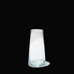 1286 HOUSEHOLD HARDWARE Verre conique en verre soufflé