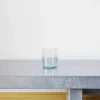 1108 SALAHEDDIN Verre droit en verre soufflé - Transparent