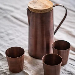 1927 DINNERWARE & CO Verre en cuivre - Mangal