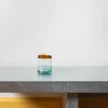 1950 INDIGENA Verre transparent avec ligne ambre