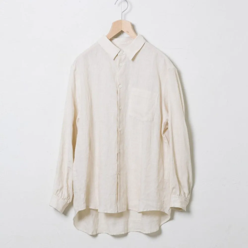 Women Vlas Blomme - Chemise Heritage 60 - Ecru