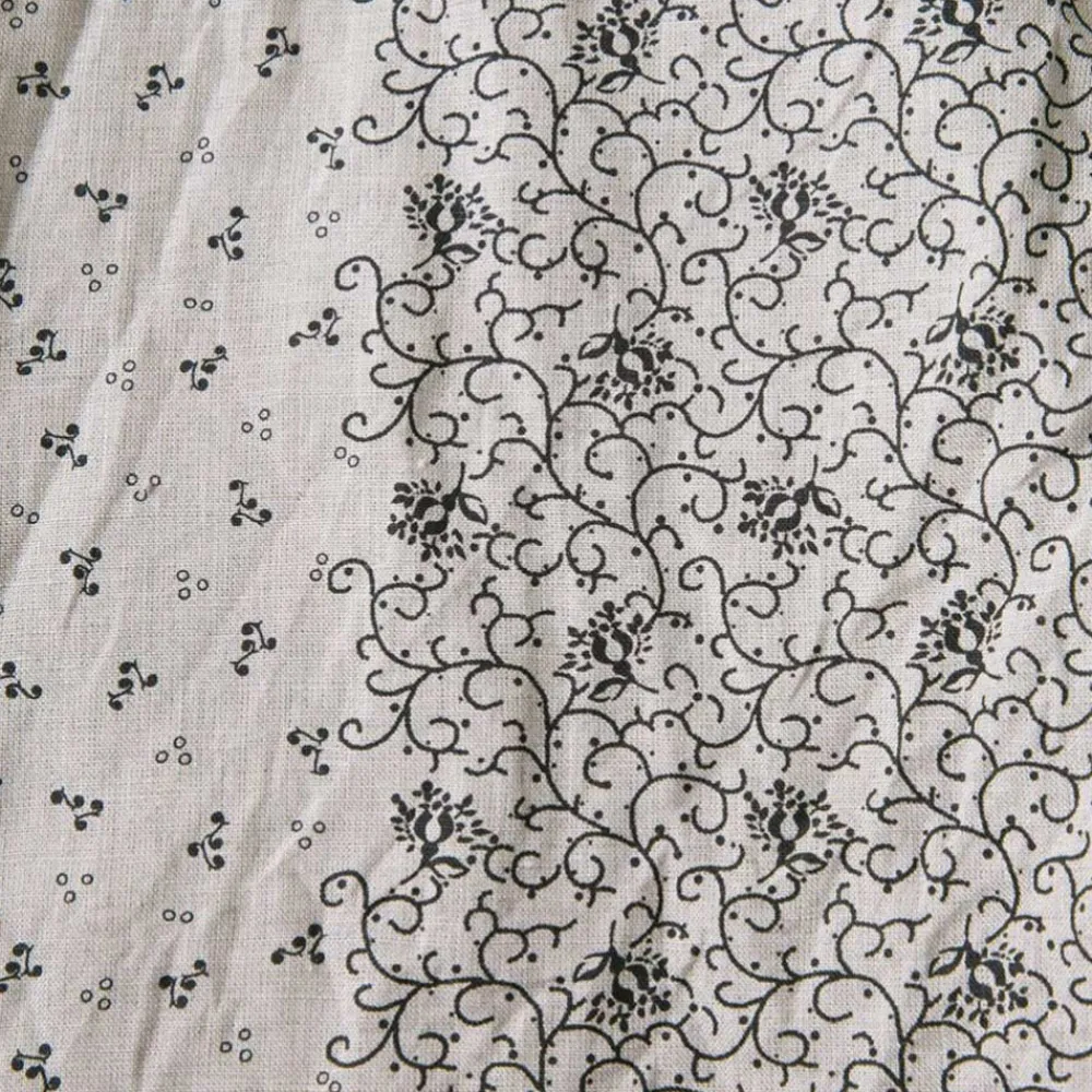 Women Vlas Blomme - Chemisier Arabesque - beige