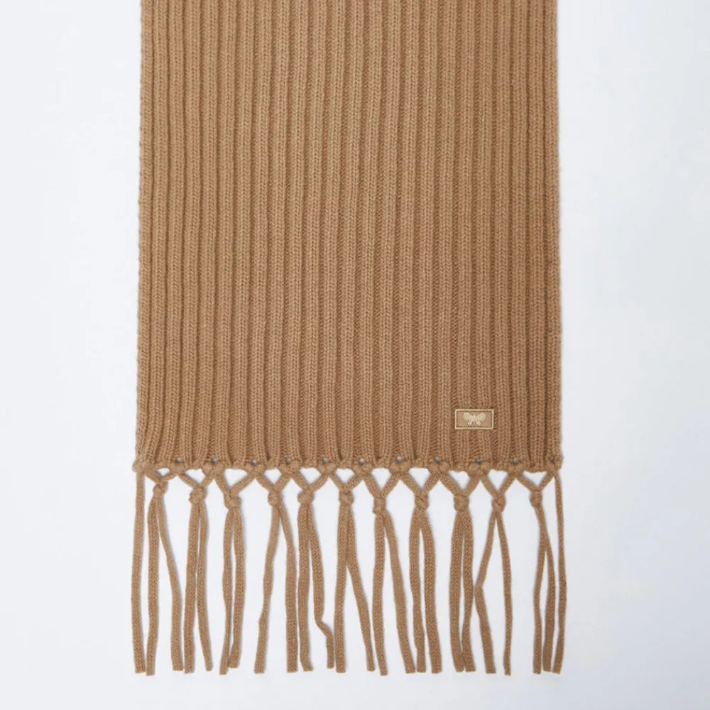 Women WEEKEND MAX MARA - Écharpe Tricot Bimba - Marron