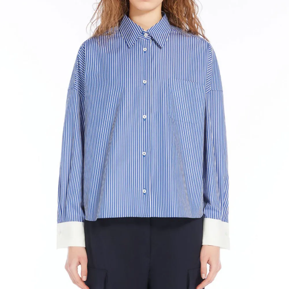 Women WEEKEND MAX MARA - Chemise Sale - Bleu