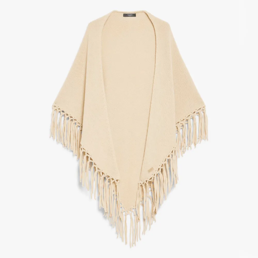 Women WEEKEND MAX MARA - Châle triangulaire Tornado - Beige