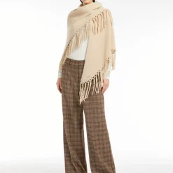 Women WEEKEND MAX MARA - Châle triangulaire Tornado - Beige