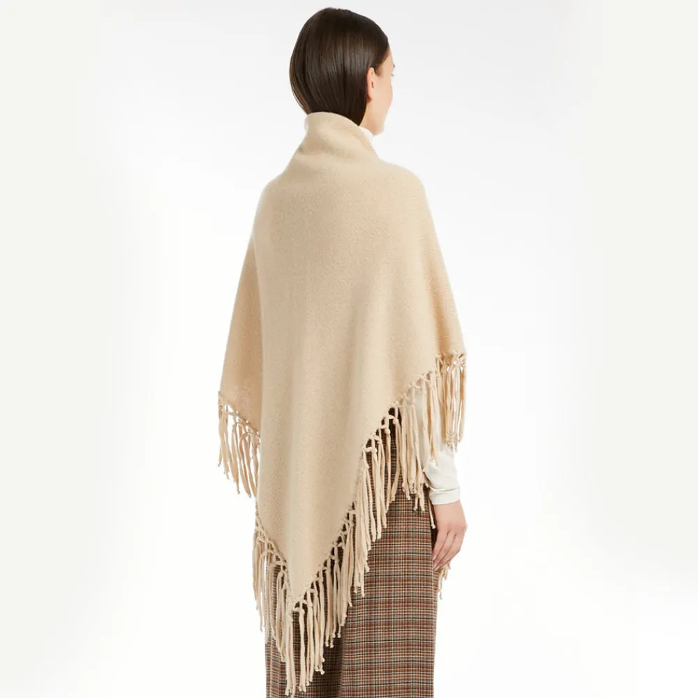 Women WEEKEND MAX MARA - Châle triangulaire Tornado - Beige