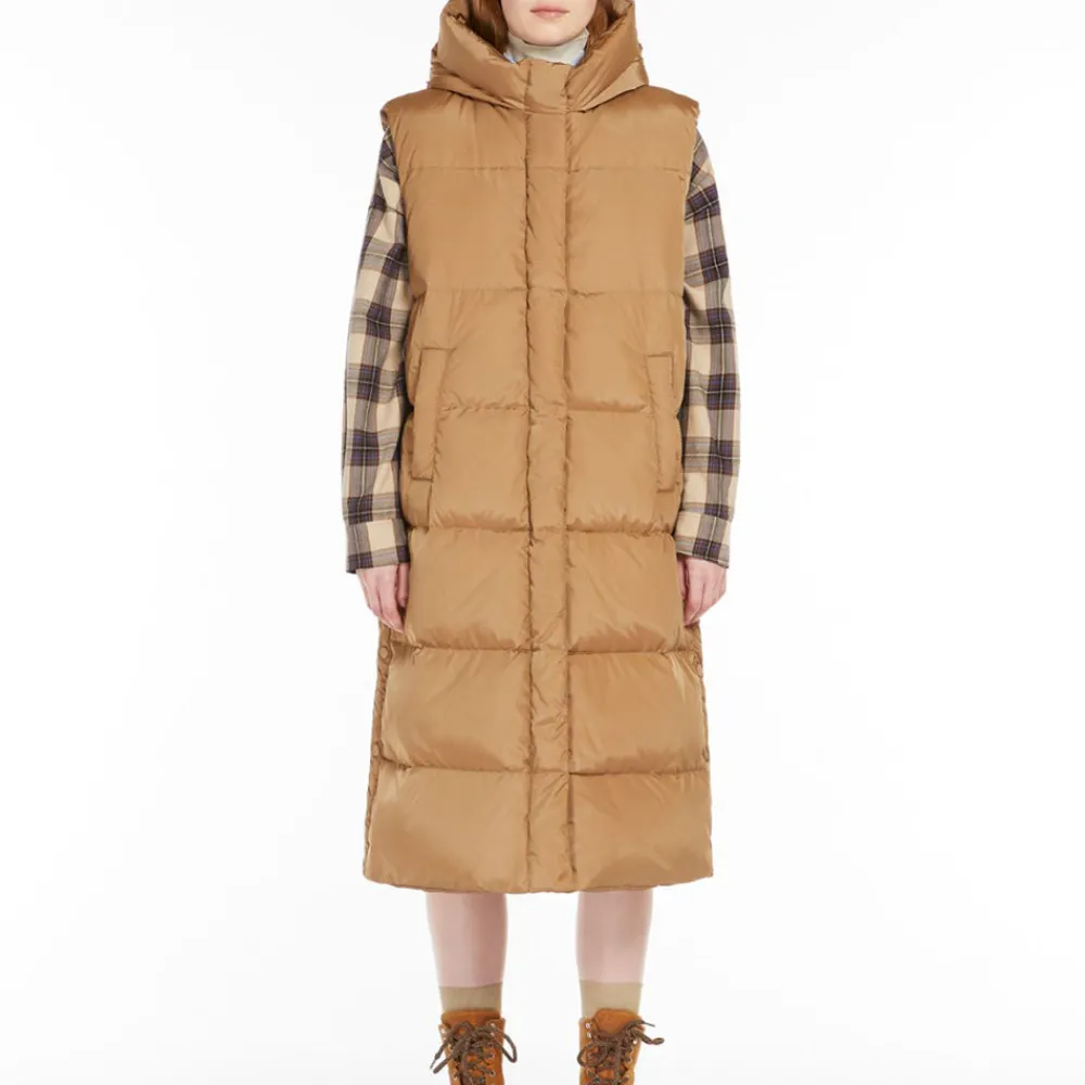 Women WEEKEND MAX MARA - Doudoune Zimino - Camel