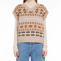 Women WEEKEND MAX MARA - Gilet Valvola - Chameau