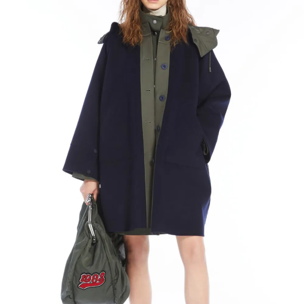Women WEEKEND MAX MARA - Manteau Matelassé - Bleu