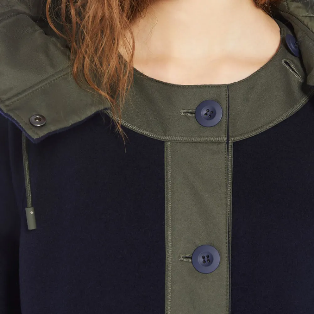Women WEEKEND MAX MARA - Manteau Matelassé - Bleu