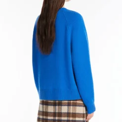 Women WEEKEND MAX MARA - Pull Gabbia - Bleu