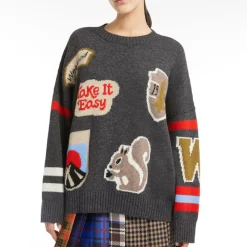 Women WEEKEND MAX MARA - Pull Talamo - Gris