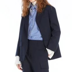 Women WEEKEND MAX MARA - Veste Quadro - Bleu
