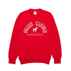 Women WILD DONKEY - Sweat Grand Canyon Femme - Rouge