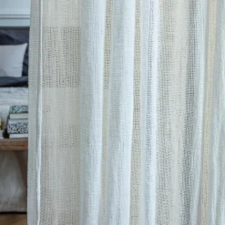 200 LINTEX Woven linen voile - Optical White