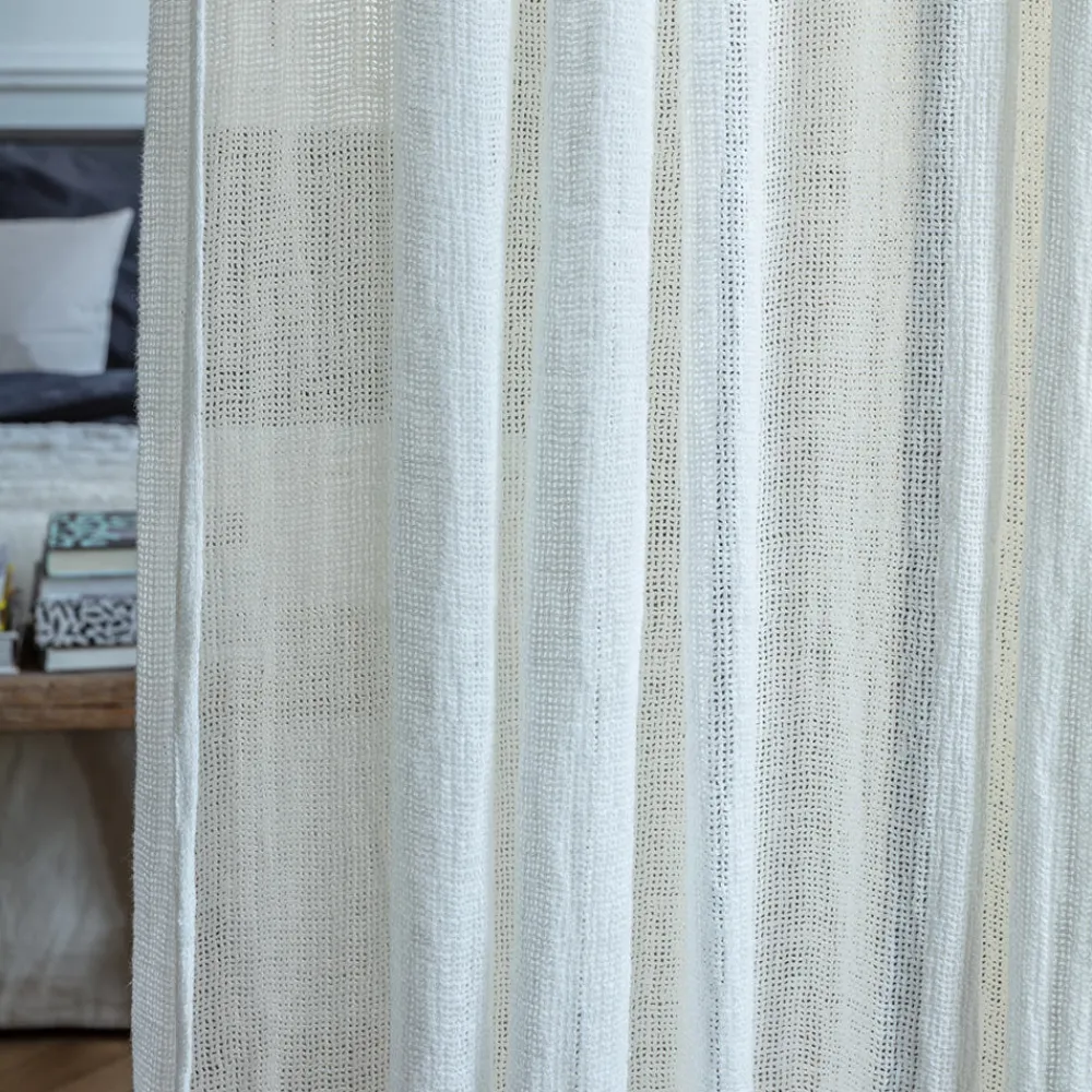 200 LINTEX Woven linen voile - Optical White