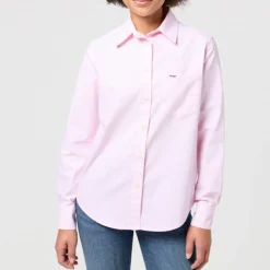Women WRANGLER - Chemise Rayée - Rose