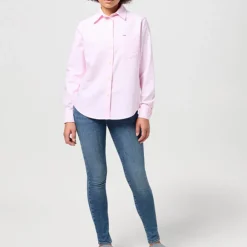 Women WRANGLER - Chemise Rayée - Rose